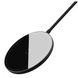 Бездротовий зарядний пристрій Baseus Simple Mini Magnetic Black (15W) (WXJK-F01)