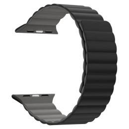 Ремінець для смарт-годинника ArmorStandart MagLink для Apple Watch 42 (Series 11-10)/41/40/38 Black Gray (ARM86919)