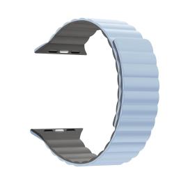 Ремінець для смарт-годинника ArmorStandart MagLink для Apple Watch 42 (Series 11-10)/41/40/38 Blue Gray (ARM86929)