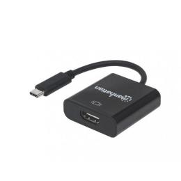 Перехідник Manhattan 151788 USB Type C (тато) - HDMI (мама)