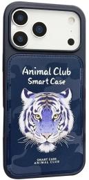 Чохол-накладка EpiK Animal Club для Apple iPhone 17 Pro (6.3) TPU + PC Royal Blue