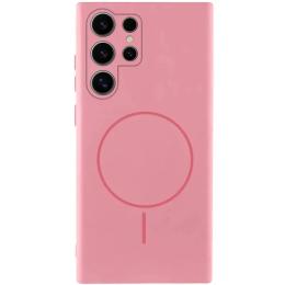 Чохол-накладка Lakshmi Silicone Cover Full Camera (AA) with MagFit для Samsung Galaxy S26 Ultra Light Pink