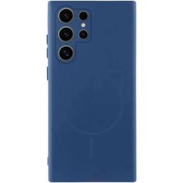 Чохол-накладка Lakshmi Silicone Cover Full Camera (AA) with MagFit для Samsung Galaxy S26 Ultra Navy Blue