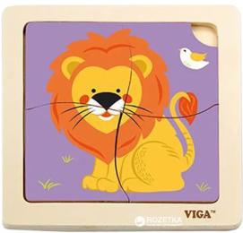 Пазл Viga Toys Лев 51316