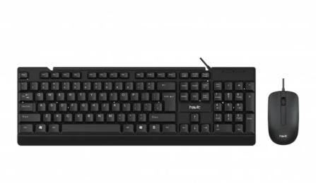 Комплект клавіатура та миша Havit HV-KB272CM Black (USB)