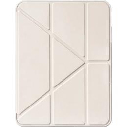 Чохол-книжка для планшета BeCover Rugged Origami Transparent для Apple iPad 10.9 (2022/2024)/iPad (А16) 2025 11 Beige з кріпленням (714970)