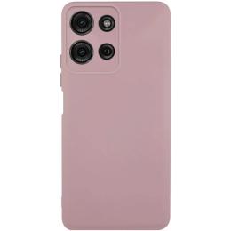 Чохол-накладка Lakshmi Silicone Cover Full Camera (AA) для Motorola Moto G75 5G Pink