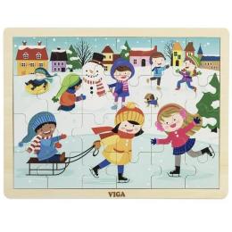 Пазл Viga Toys Зима 51272