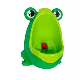 Дитячий пісуар Технок Жаба 6870TXK Green портативний туалет для хлопчиків