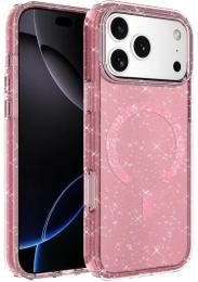 Чохол-накладка EpiK TPU Eclipse Sparkle (MagFit) для Apple iPhone 17 Pro (6.3) Pink