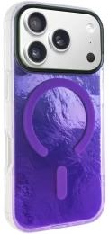 Чохол-накладка EpiK TPU Shiny Mountain (MagFit) для Apple iPhone 17 Pro (6.3) Purple