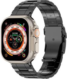 Ремінець для смарт-годинника ArmorStandart Metal для Apple Watch 49/46/45/44/42 (Series 1-3) Black (ARM88951)