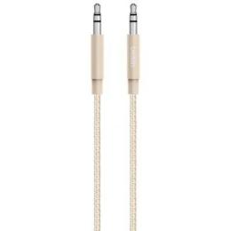 Аудіо-кабель Belkin mini-jack 3.5(тато)mini-jack 3.5(тато), 1,2m Gold