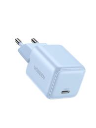 Адаптер живлення для телефона Ugreen X512 USB-C 20W PD GaN Fast Charger Blue (55555)