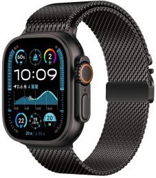 Ремінець для смарт-годинника ArmorStandart Milanese UltraLock для Apple Watch 49/46/45/44/42 (Series 1-3) Black (ARM88957)
