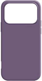 Чохол-накладка MakeFuture Silicone для Apple iPhone 17 Pro Max Purple Fog