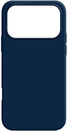 Чохол-накладка MakeFuture Silicone для Apple iPhone 17 Pro Deep Blue