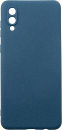 Чохол-накладка DENGOS Carbon для Samsung Galaxy A022 A02 Blue