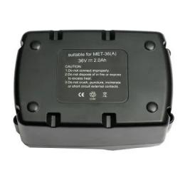 Акумулятор для електроінструменту PowerPlant для METABO GD-MET-36 36V 2Ah Li-Ion (DV00PT0020)