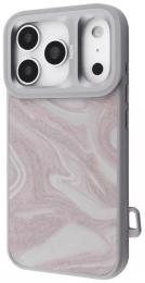 Чохол-накладка Kajsa Fluid Art with Magnetic Ring для iPhone 17 Pro Gray