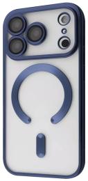 Чохол-накладка PRC Metal Matte Case with Magnetic Ring для iPhone 17 Pro Max Delft Blue
