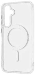 Чохол-накладка WAVE Clear Case (PC+TPU) with Magnetic Ring для Samsung Galaxy A57 Clear