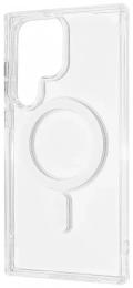 Чохол-накладка WAVE Clear Case (PC+TPU) with Magnetic Ring для Samsung Galaxy S26 Ultra Clear