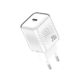Адаптер живлення для телефона WUW C225 White 20W Gan Charger USB C