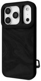 Чохол-накладка Kajsa Fluid Art with Magnetic Ring для iPhone 17 Pro Max Black