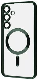 Чохол-накладка WAVE Metal Color Case with Magnetic Ring для Samsung Galaxy S26 Plus Dark Green