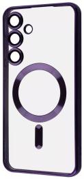 Чохол-накладка WAVE Metal Color Case with Magnetic Ring для Samsung Galaxy S26 Plus Deep Purple