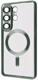 Чохол-накладка WAVE Metal Color Case with Magnetic Ring для Samsung Galaxy S26 Ultra Dark Green