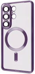 Чохол-накладка WAVE Metal Color Case with Magnetic Ring для Samsung Galaxy S26 Ultra Deep Purple