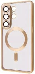 Чохол-накладка WAVE Metal Color Case with Magnetic Ring для Samsung Galaxy S26 Ultra Gold