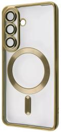 Чохол-накладка WAVE Metal Color Case with Magnetic Ring для Samsung Galaxy S26 Gold