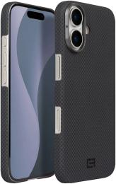 Чохол-накладка ArmorStandart BlackIcon Kevlar MagCase для Apple iPhone 17 Black (ARM88532)