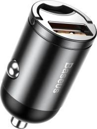 Автомобільний адаптер для телефона Baseus VCHX-A0G Gray (Tiny Star Mini Quick Charge Car Charger)