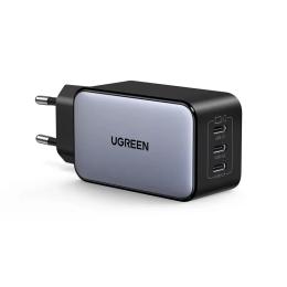 Адаптер живлення для телефона Ugreen X556 65W GaN Fast Charger 3-Port Type-C EU