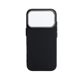 Чохол-накладка ArmorStandart LikeCarbon2 MagCase для Apple iPhone 17 Pro Kevlar Black (ARM88378)