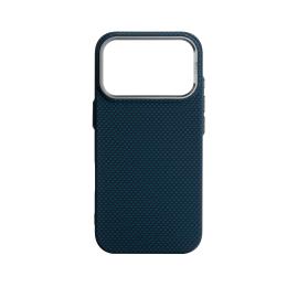 Чохол-накладка ArmorStandart LikeCarbon2 MagCase для Apple iPhone 17 Pro Kevlar Dark Blue (ARM88554)