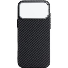 Чохол-накладка ArmorStandart LikeCarbon2 MagCase для Apple iPhone 17 Pro Max Carbon Black (ARM86259)