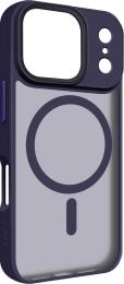 Чохол-накладка ArmorStandart Uniq MagCase для Apple iPhone 17 Pro Dark Blue (ARM86267)