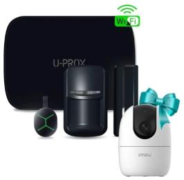 Комплект сигналізації U-Prox MPX L KF kit Black + IPC-K2EP-3H3W в подарунок Black