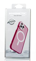 Чохол-накладка Infinity MagSafe MATTE для iPhone 15 Pro Bordo