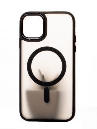 Чохол-накладка Infinity MagSafe MATTE для iPhone 15 Plus Black