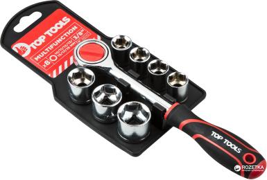 Набір торцевих головок Top Tools 38D142 3/8, 8 предметів