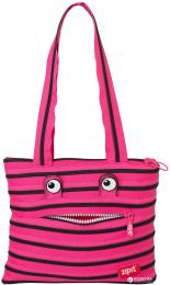 Сумка Zipit Monsters Tote/Beach Pink Begonia&amp;Black Teeth (ZBZM-2/7290103197988) жіноча