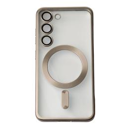 Чохол-накладка Infinity MagSafe SHINING MATTE для Samsung S23 Plus Gray