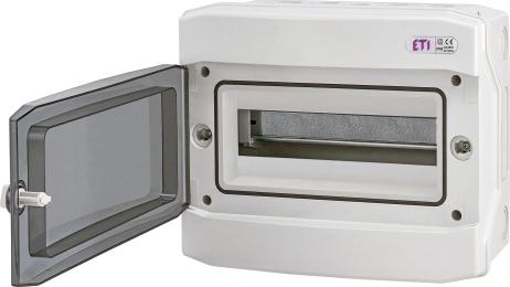 Розподільчий щит ETI ECH-12PT White зовнішній 12 модулів