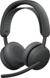 Накладні навушники Logitech Zone Wireless 2 ES Headset for Business Graphite